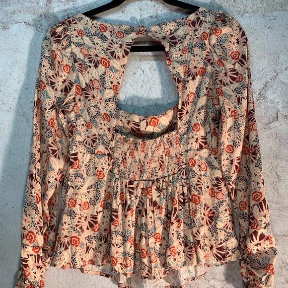 FREE PEOPLE floral blouse - Picture 2 of 9